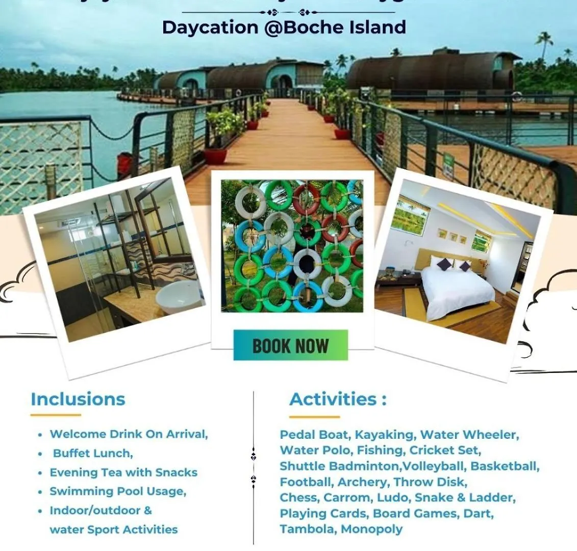 Boche Island By Oxygen Resort Kochi India